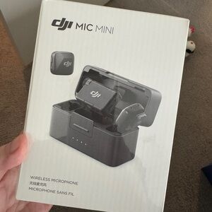 DJI Mic Mini Wireless Microphone System — NEW SEALED — Dual Transmitter Set